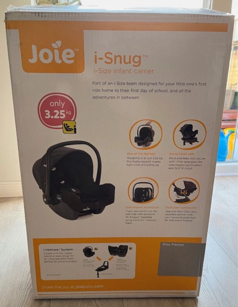 Fotelik samochodow Joie I-Snug