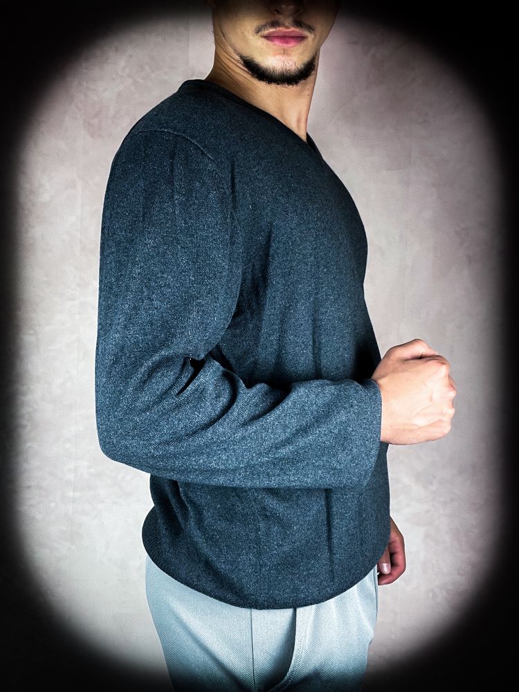 Stylowy Czarny Męski Sweter «Tommy Hilfiger» Roz: M