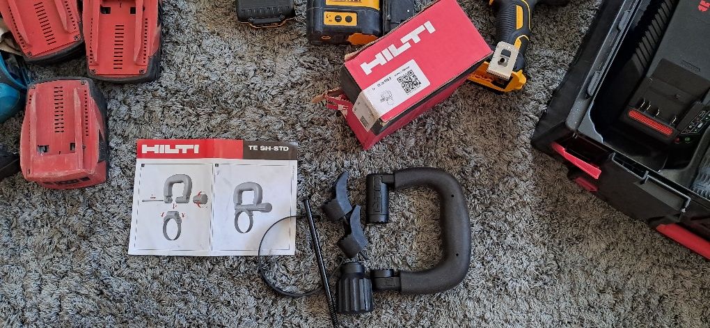 Hilti te sh-std2 ручка для перфоратора відбійника нова
