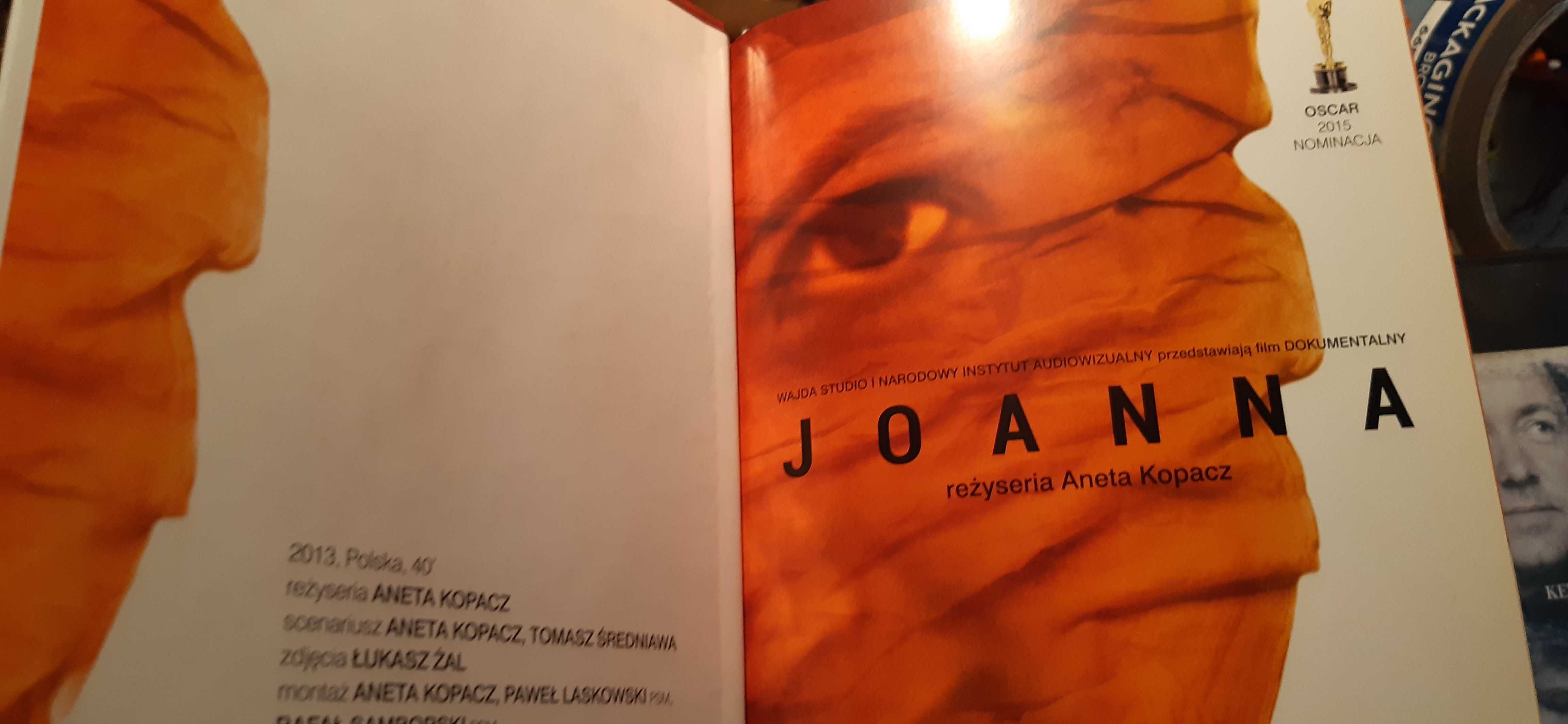 dvd film z książką joanna