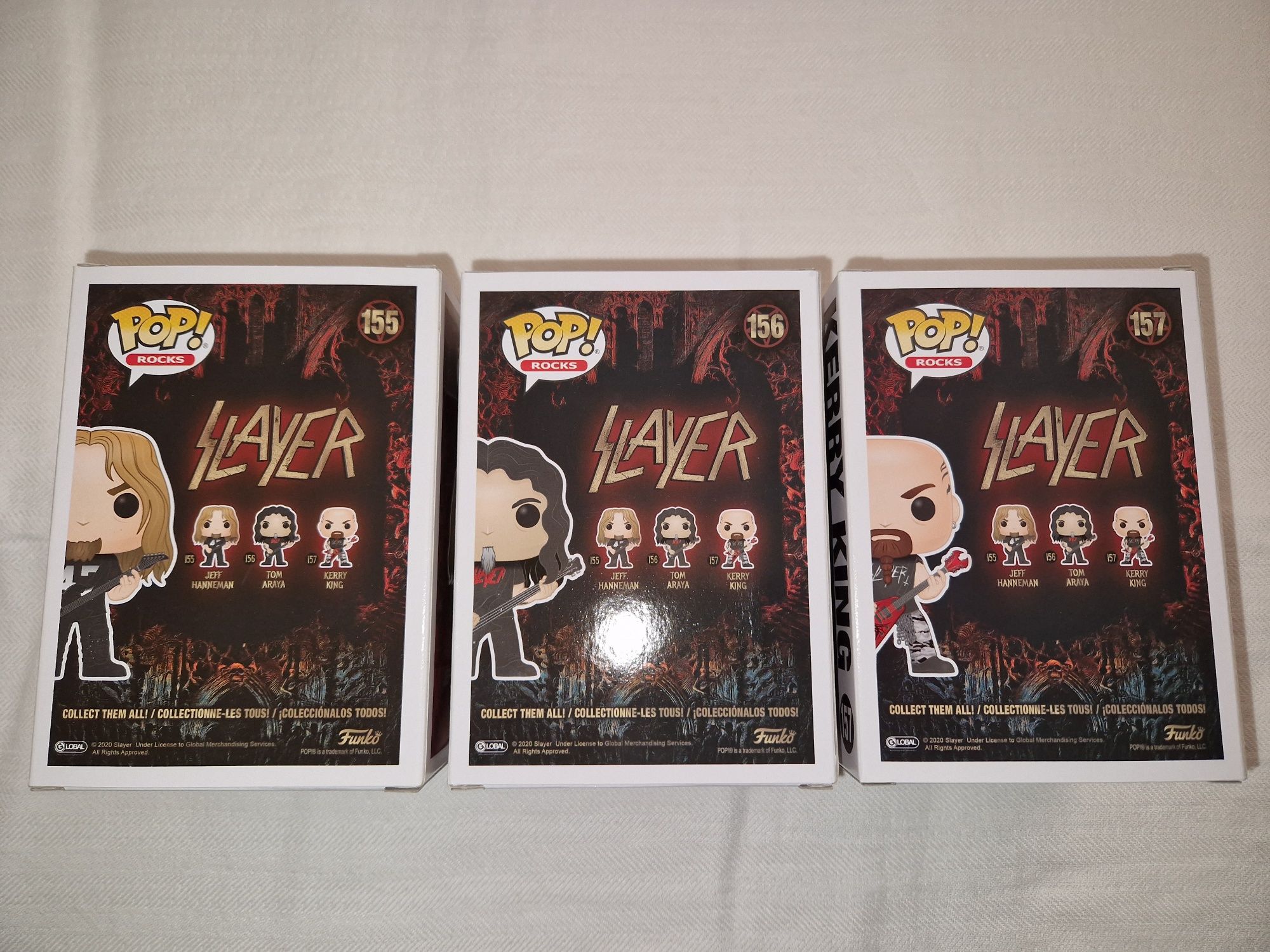 Slayer Funko Rocks set