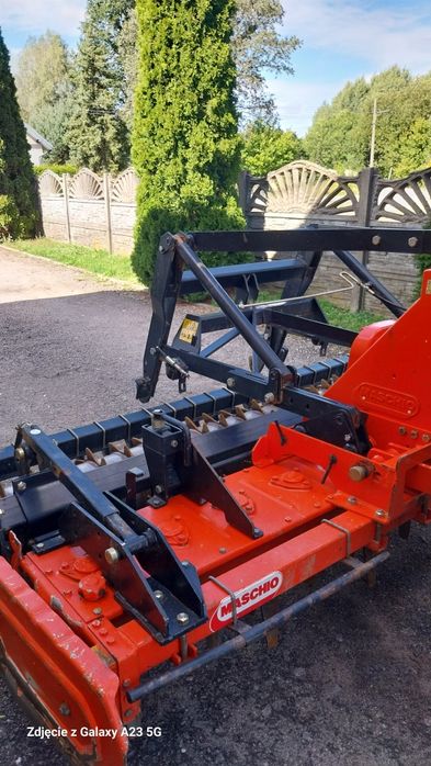 AGREGAT uprawowy 2,5m RAU +Amazone D8 Brona aktywna Hydropak wał Paker