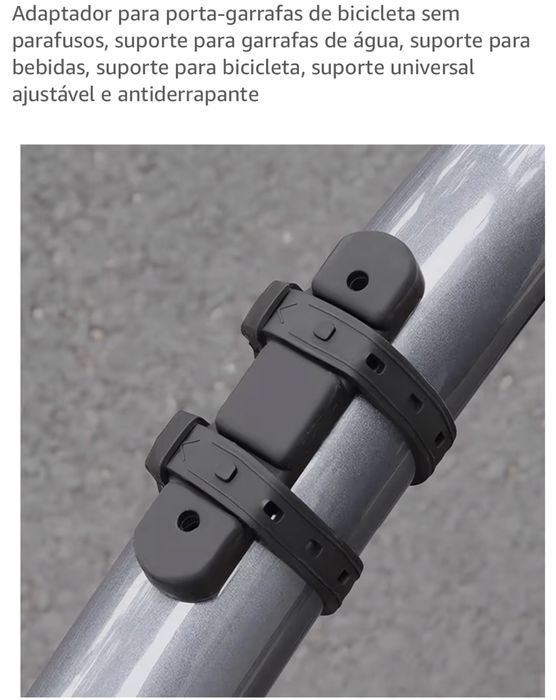 Adaptador para porta garrafas de bicicleta