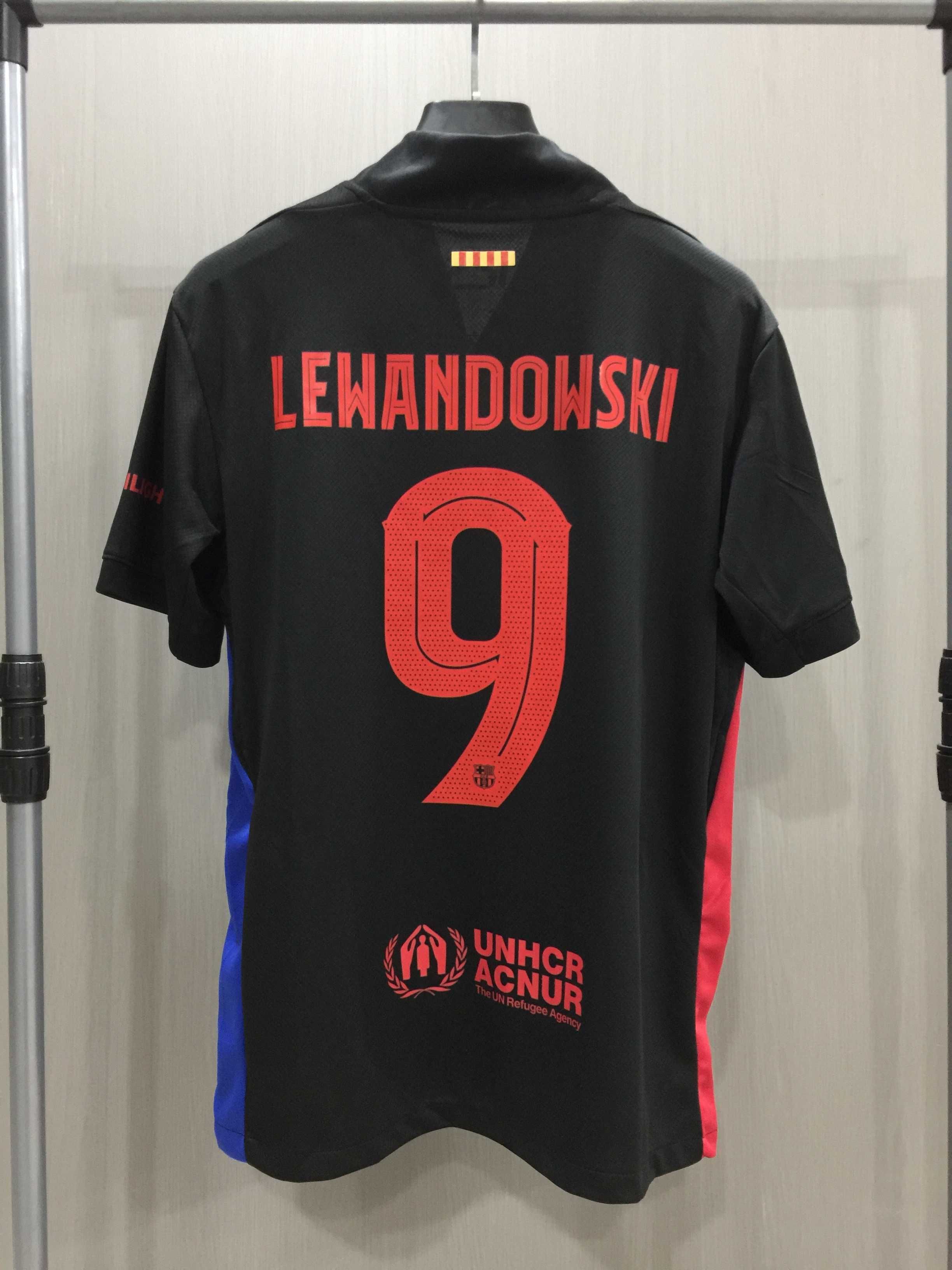 Oferta! Nike Koszulka FC Barcelona24/25 Away Robert Lewandowski R.L