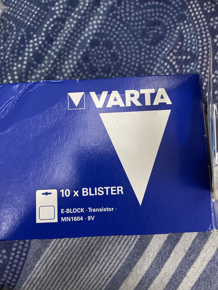 Pilhas varta 9v alcalina