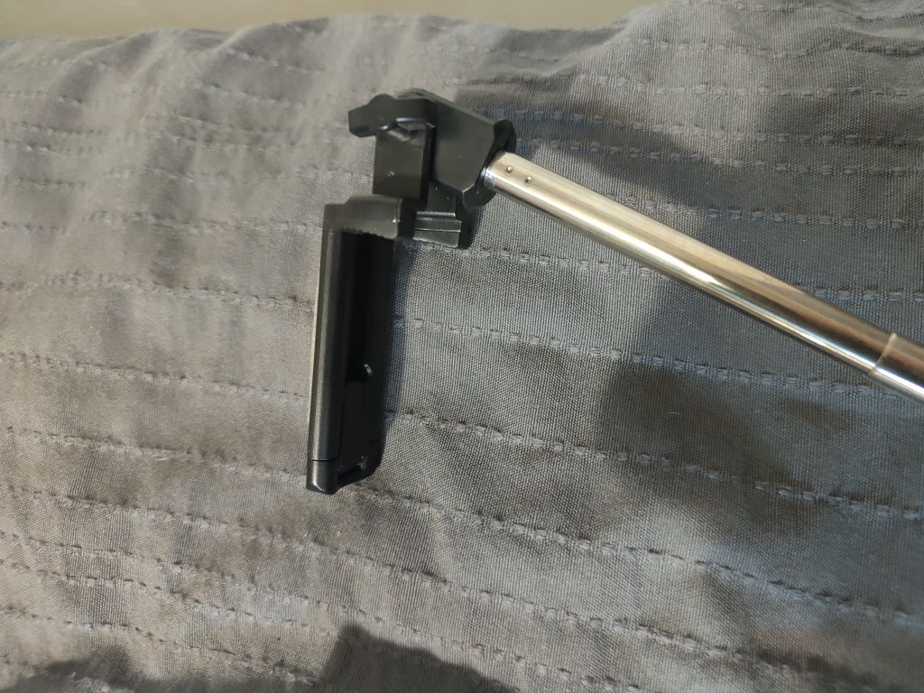 Selfie stick bezprzewodowy uchwyt na telefon bluetooth baterie