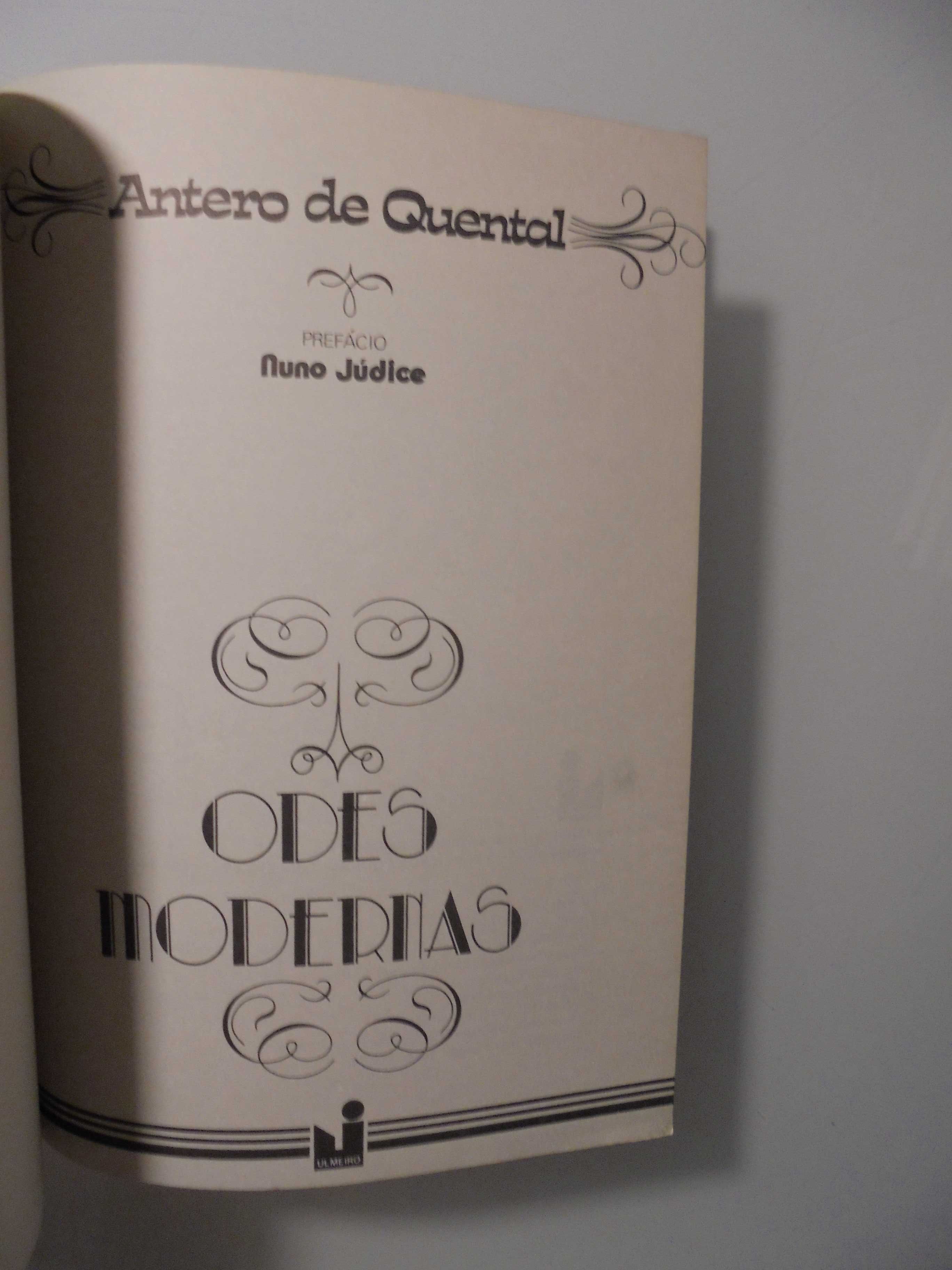 Quental (Antero de);Odes Modernas;