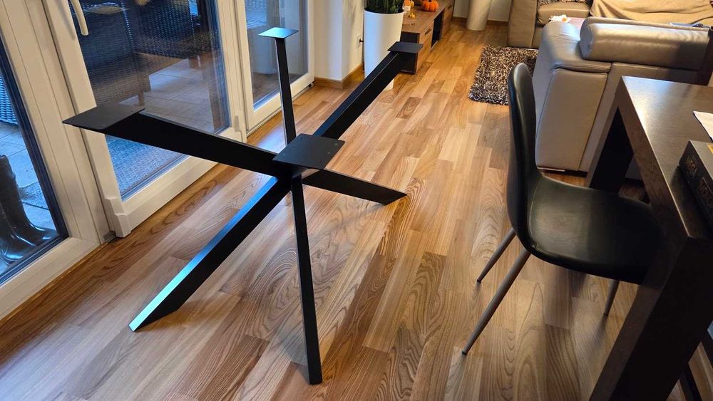 Stelaż nogi PAJĄK noga do stołu podstawa loft okazja!