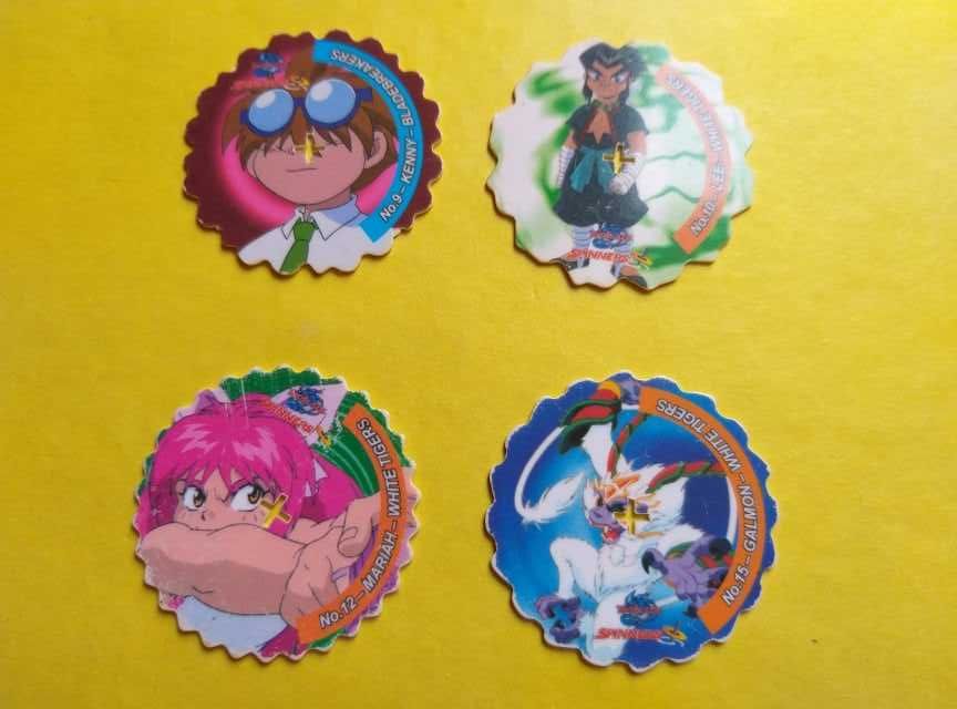 Tazos Beyblade Spinners