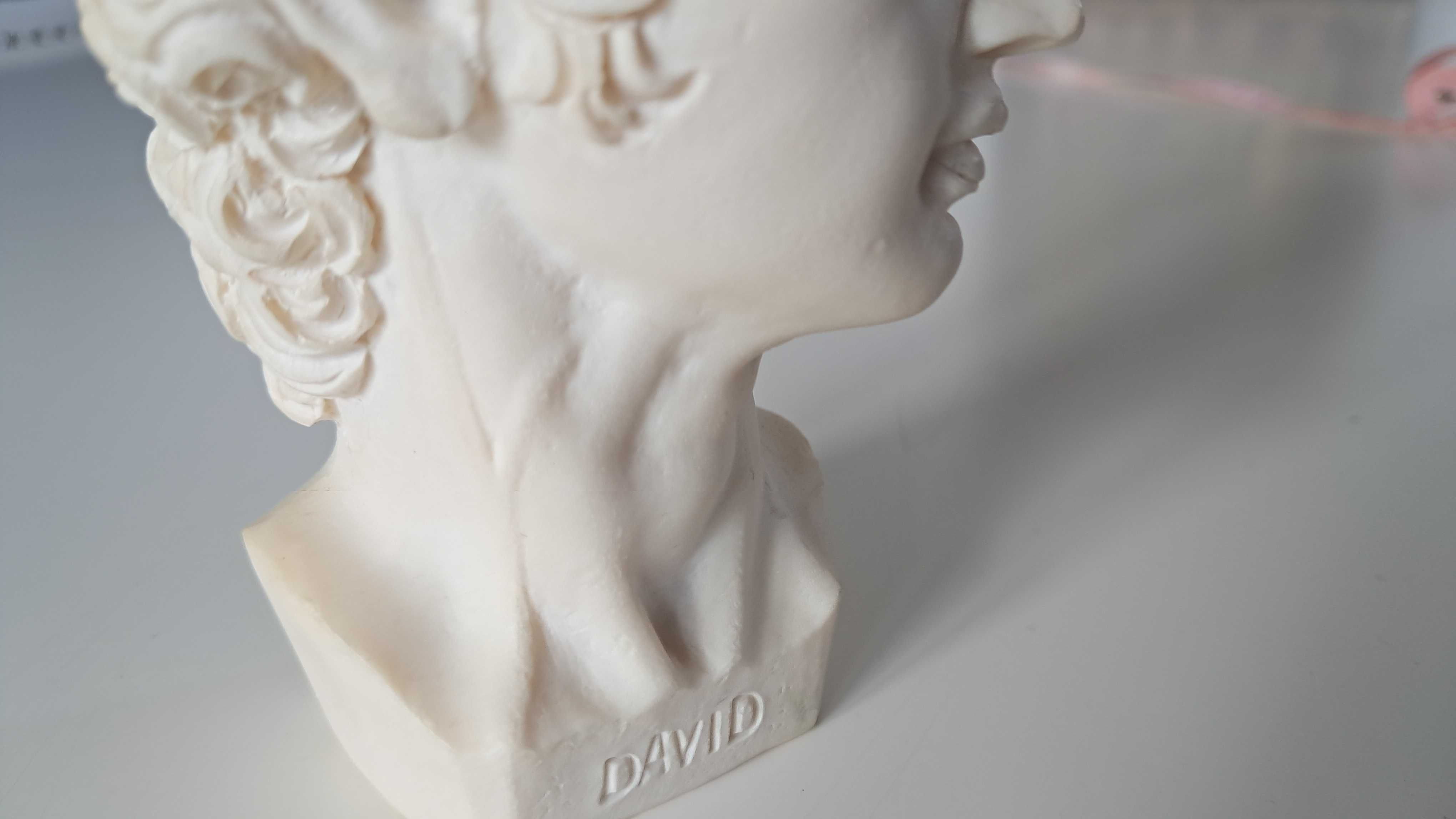 Dawid figurka alabaster popiersie