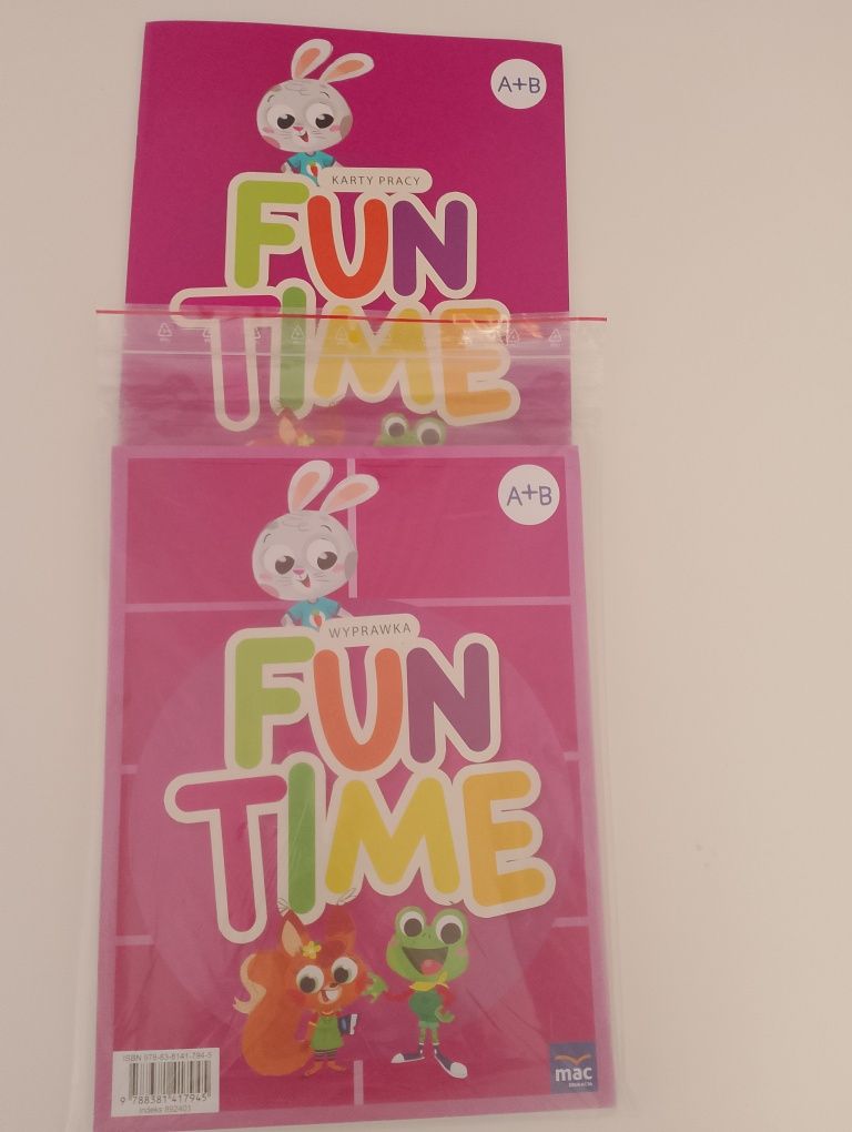Fun Time A+B j.angielski zestaw ucznia
