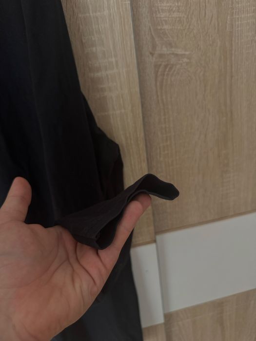 Koszulka Boxraw L longsleeve Czarna Długi Rękaw logowana boks hit