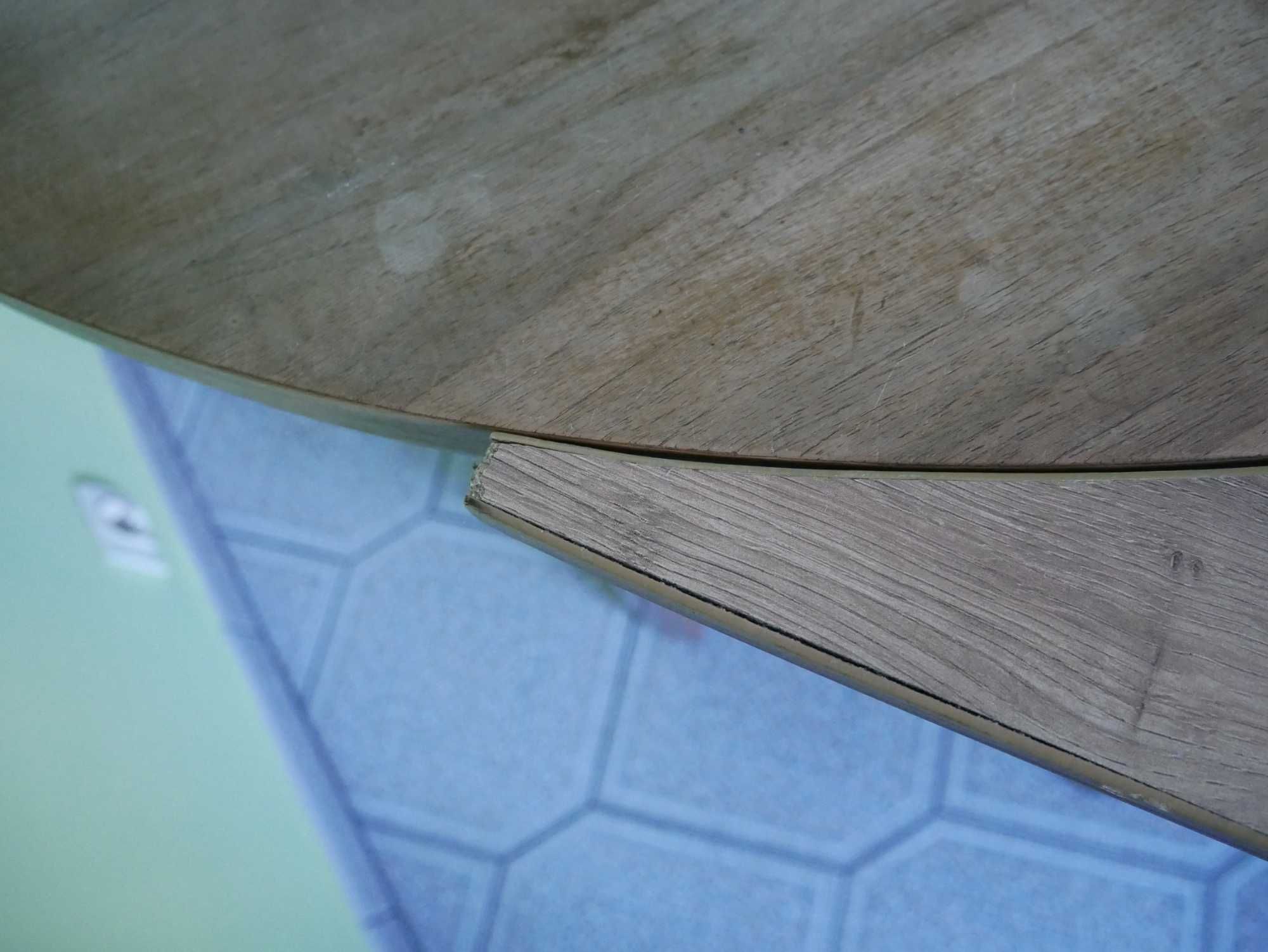 Stół PRL - 110 cm rozsuwany na 158/110 cm + dostawka do 353 cm / dowóz