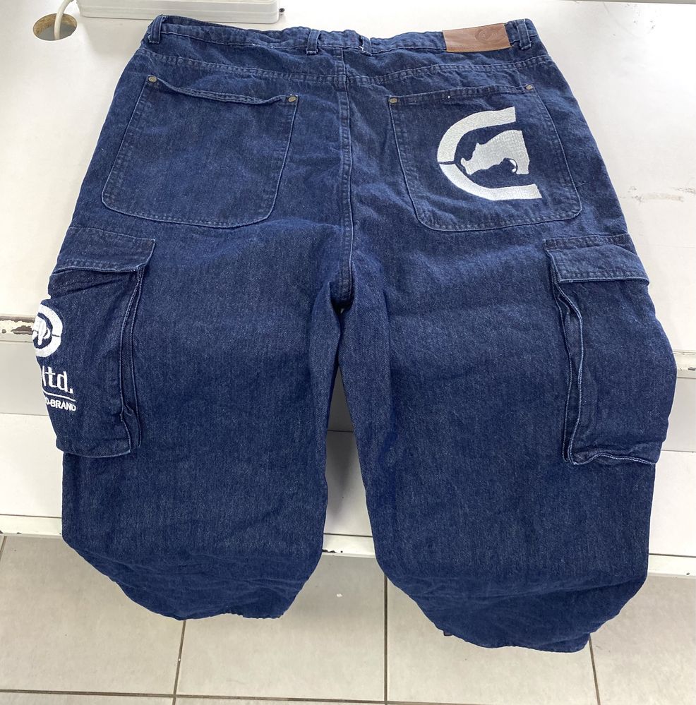 Джинсы ecko unltd карго еко анлимитед худи джинко реп jnco off white