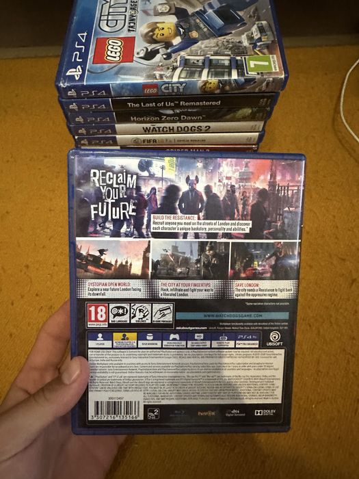 Watch dogs legion na ps4 ps5 (grafika lepsza od GTA V)