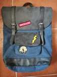 Mochila Sfera azul e preta