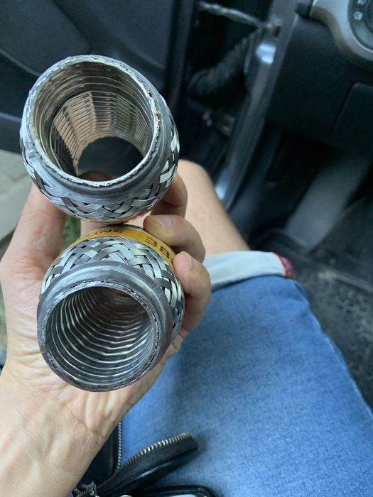 Гофра глушника нова