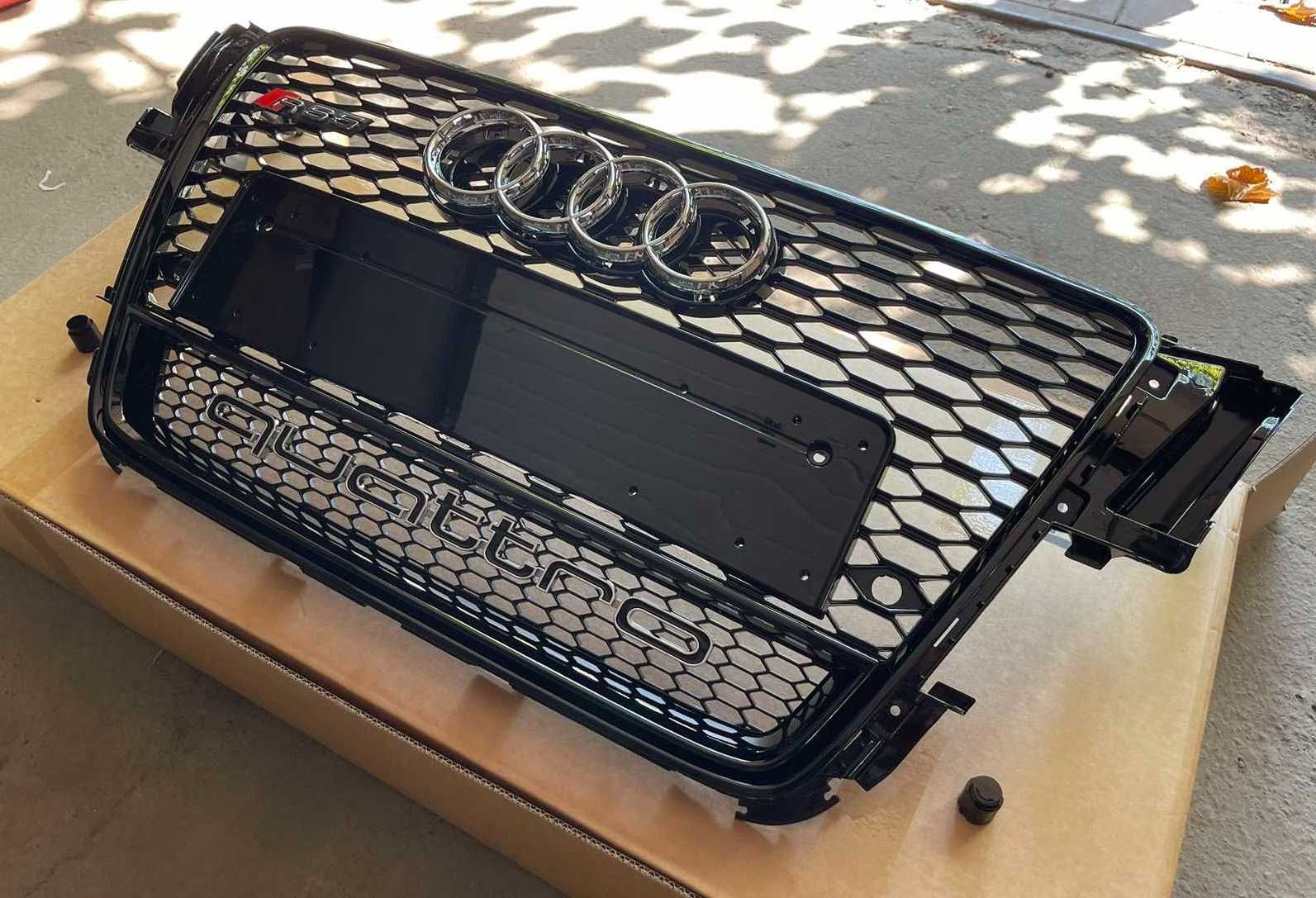 Решетка радиатора Audi A5 8T (07-11) тюнинг стиль RS5 решітка радітора