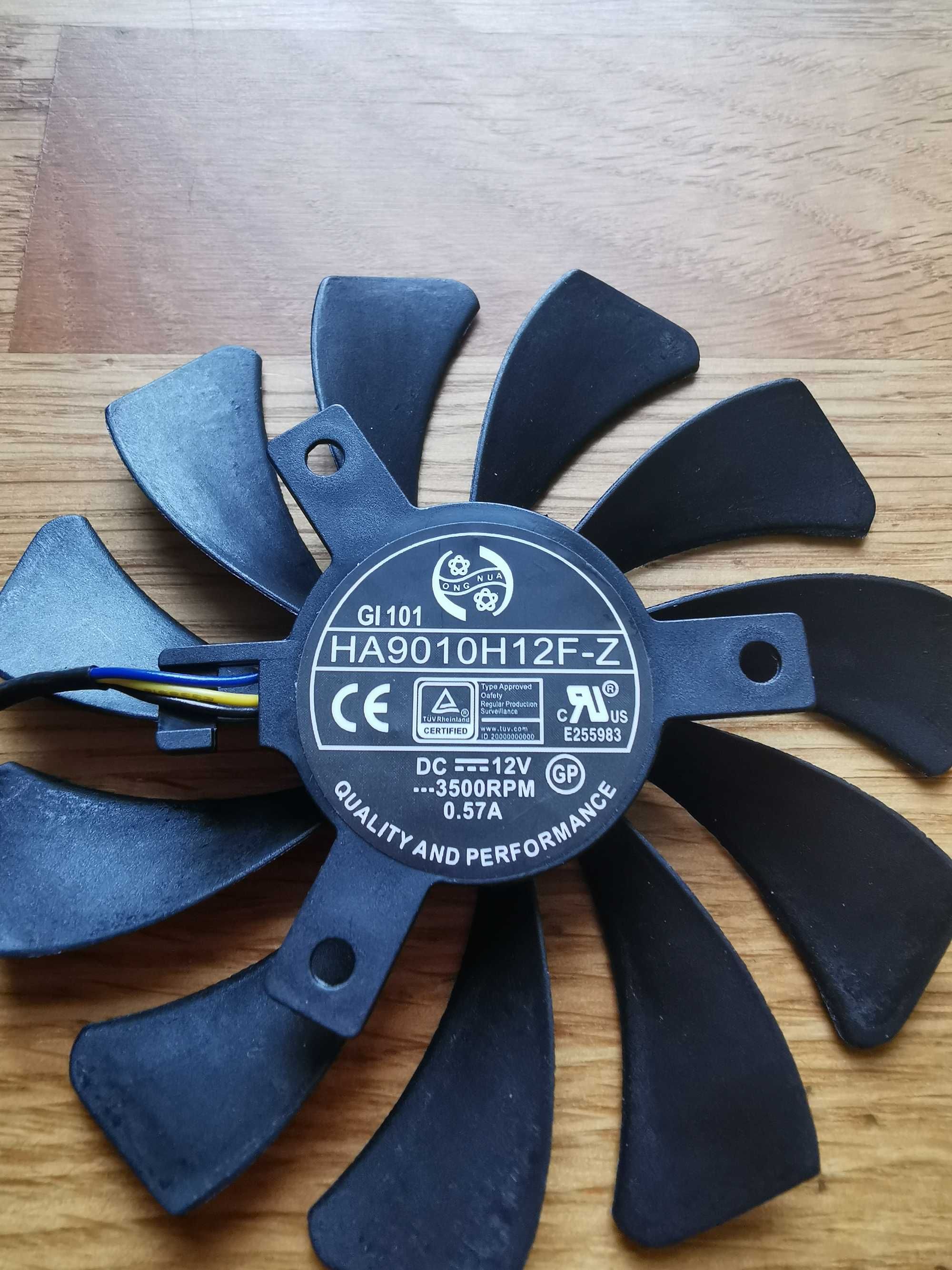 Wentylatory karty graficznej 85MM HA9010H12F-Z 4Pin MSI GTX1060 GTX960