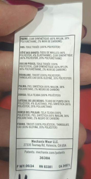 Рукавички тактичні зимові Mechanix SUB35