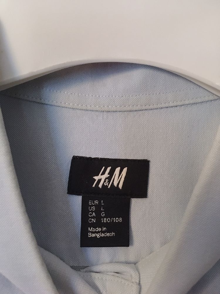 Koszule h&m pakiet 3 koszul h & m rozmiar L koszula