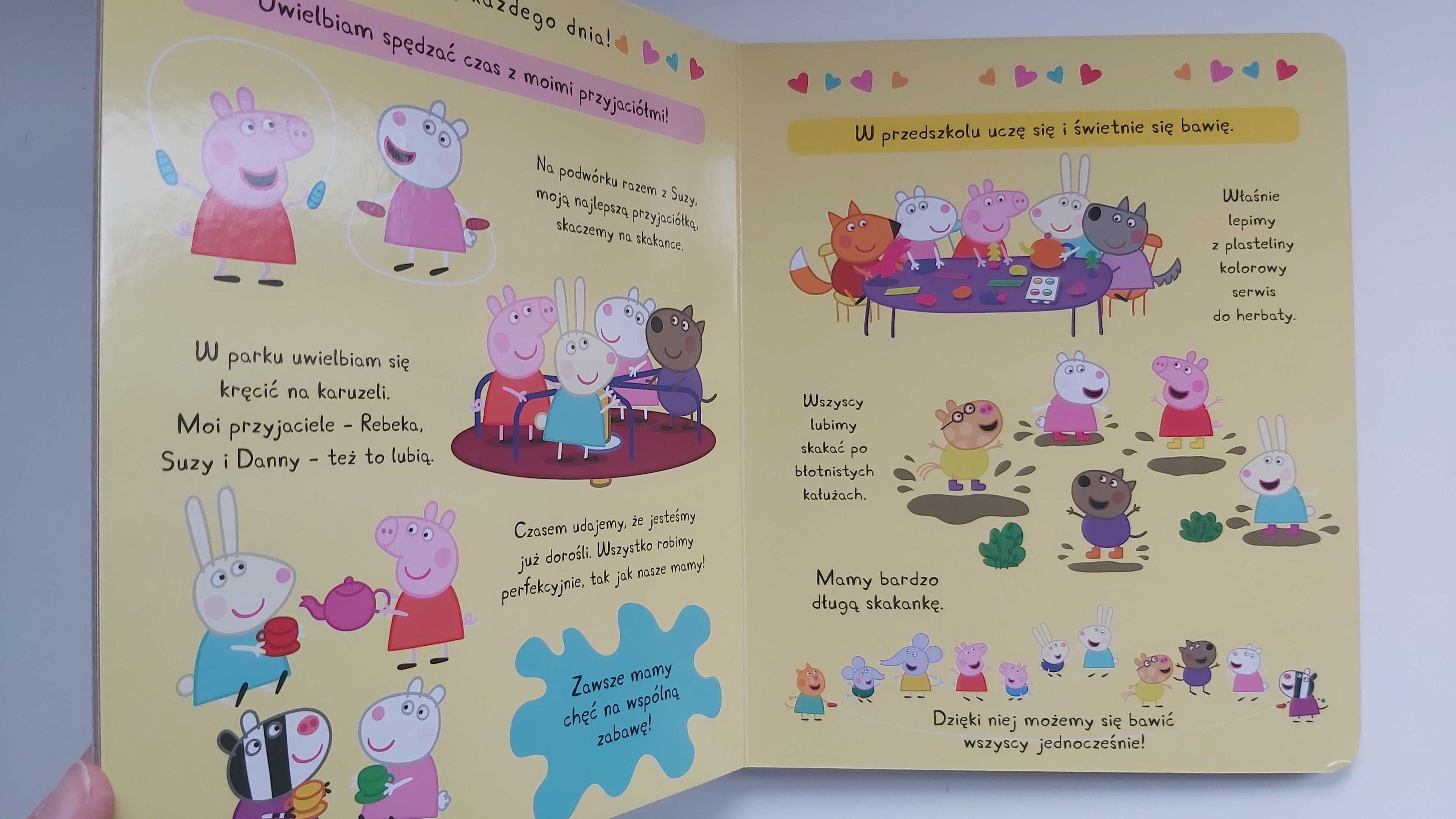 Książeczki dla maluchów: Świnka Peppa, Słoniątko, Lew i mysz