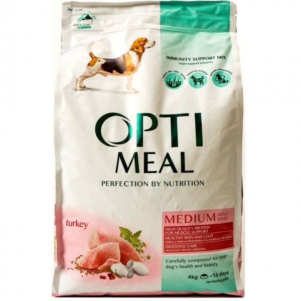 Акція! OPTI MEAL Super premium для собак 12 кг