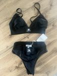 Bikini kostium kąpielowy dwuczesciowy Balenciaga logo