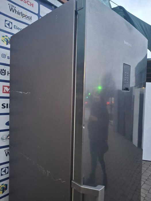 Холодильник б/в SAMSUNG 185/60/60 Металік No Frost #07603