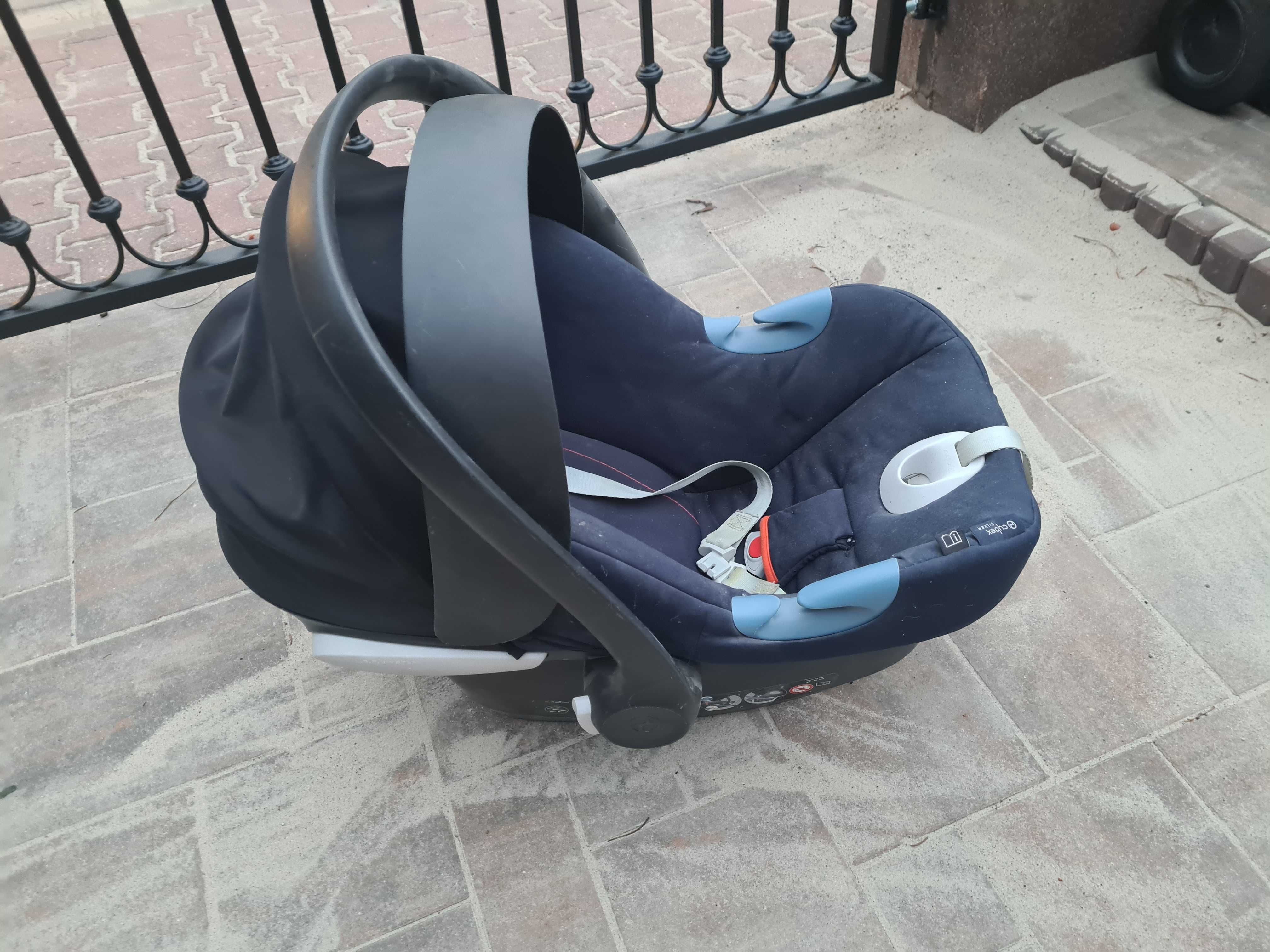 Wózek spacerowy Cybex nosidełko adapter zestaw stan bardzo dobry