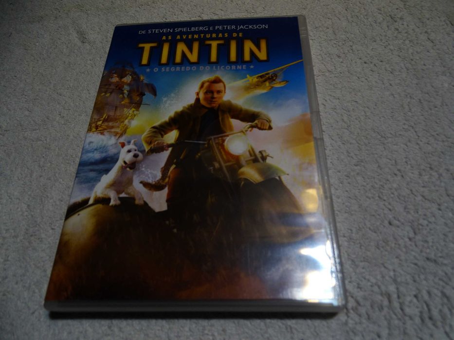 DVD-Tintin/O segredo do Licorne-Steven Spielberg