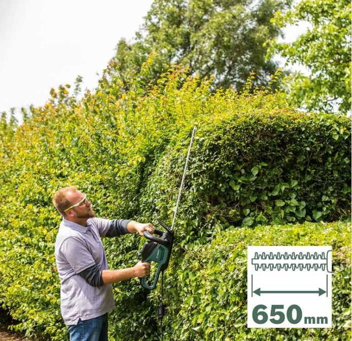 Bosch AdvancedHedgecut 65 кущоріз мережевий, 500 Вт, довжина шини 65см