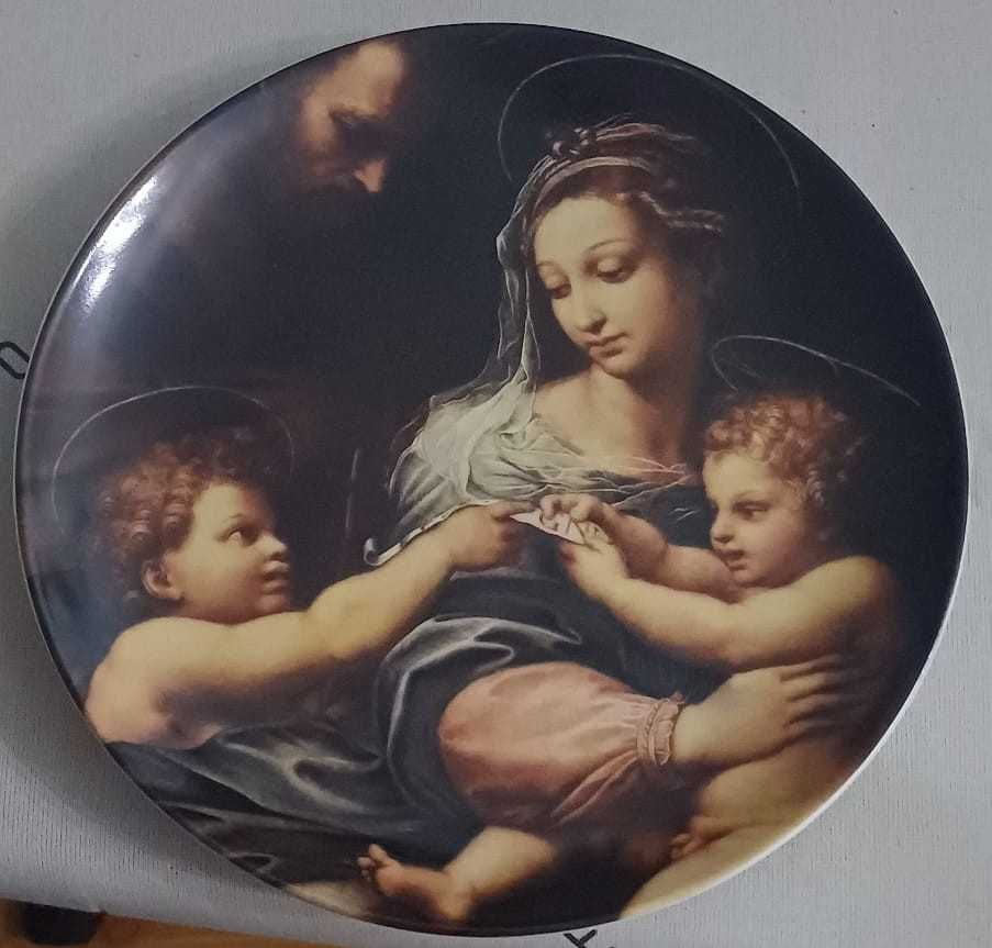 Pratos de porcelana Vista Alegre - Natal 1990 a 1996