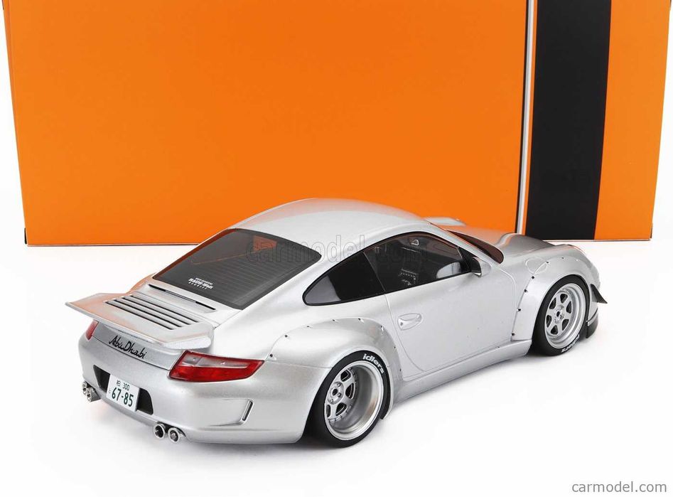 Porsches Classicos Prateados + 1/18 + Portes Grátis