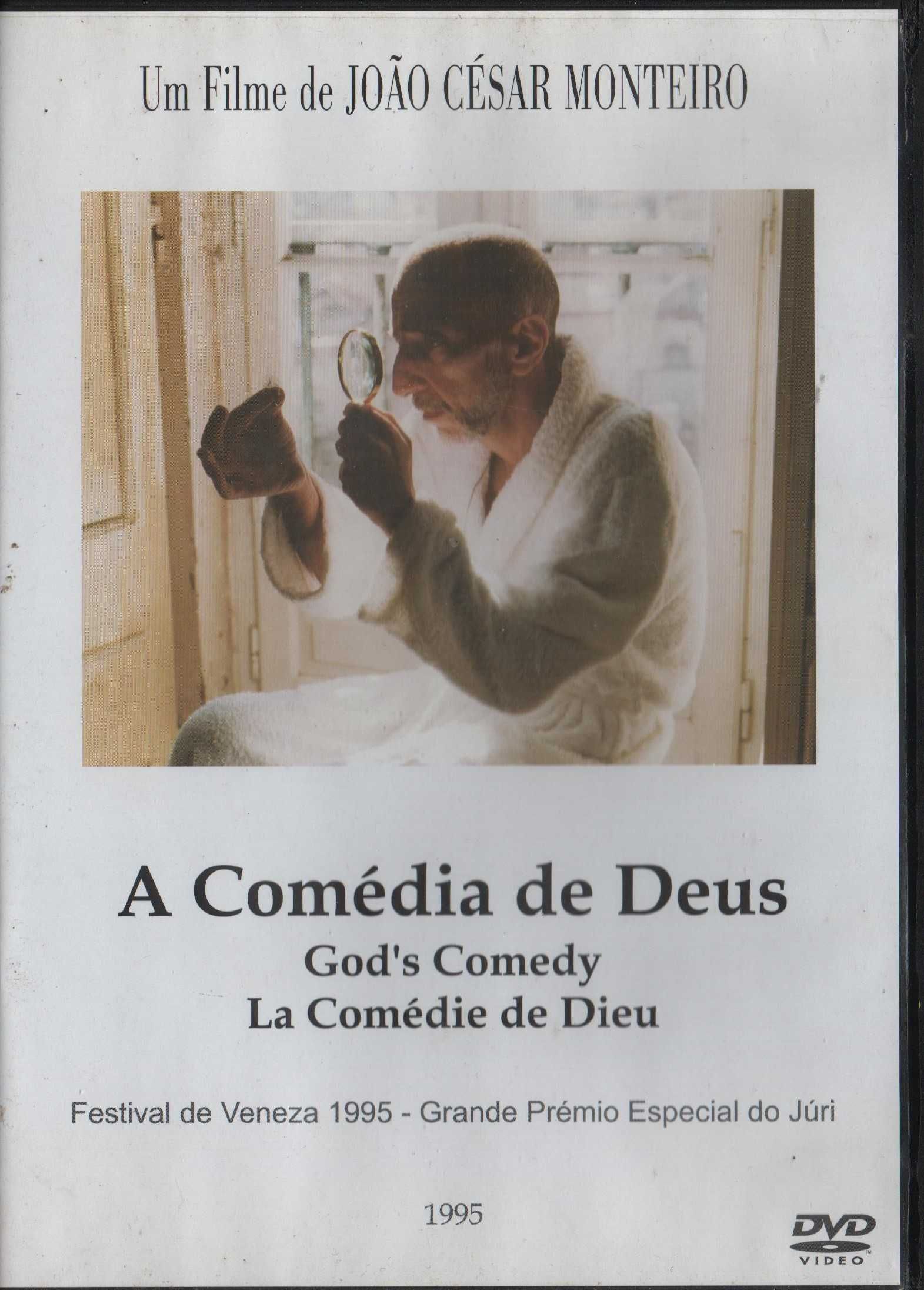 Dvd A Comédia de Deus - comédia - João César Monteiro - extras
