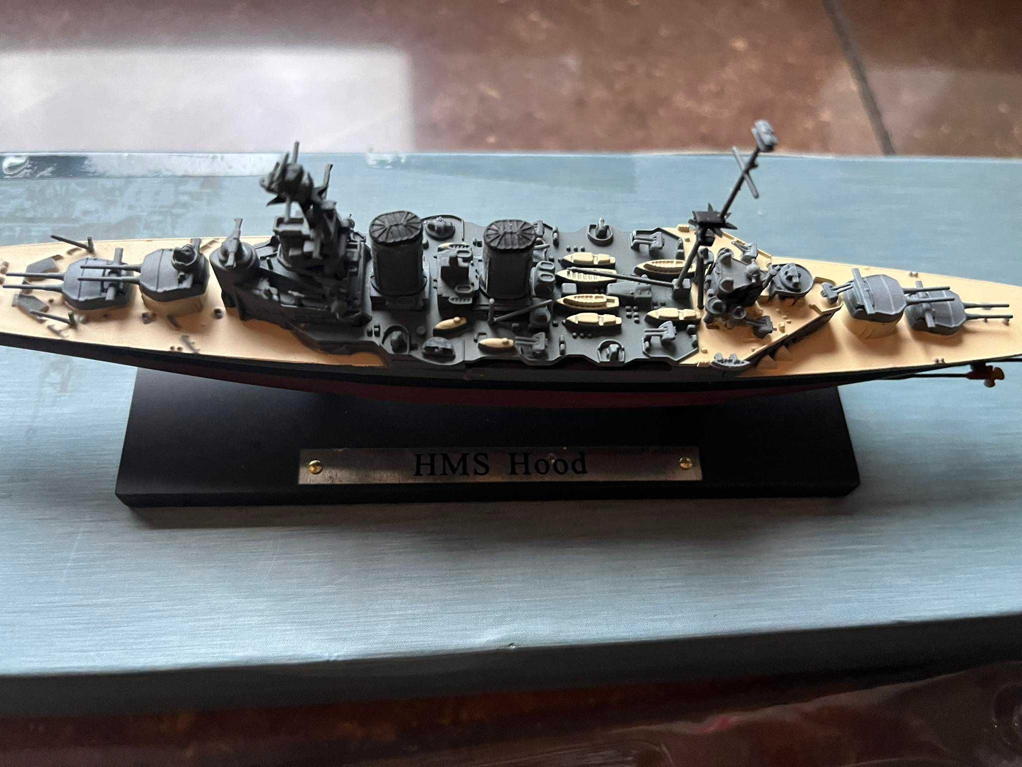 Okręt statek HMS Hood model Deagostini