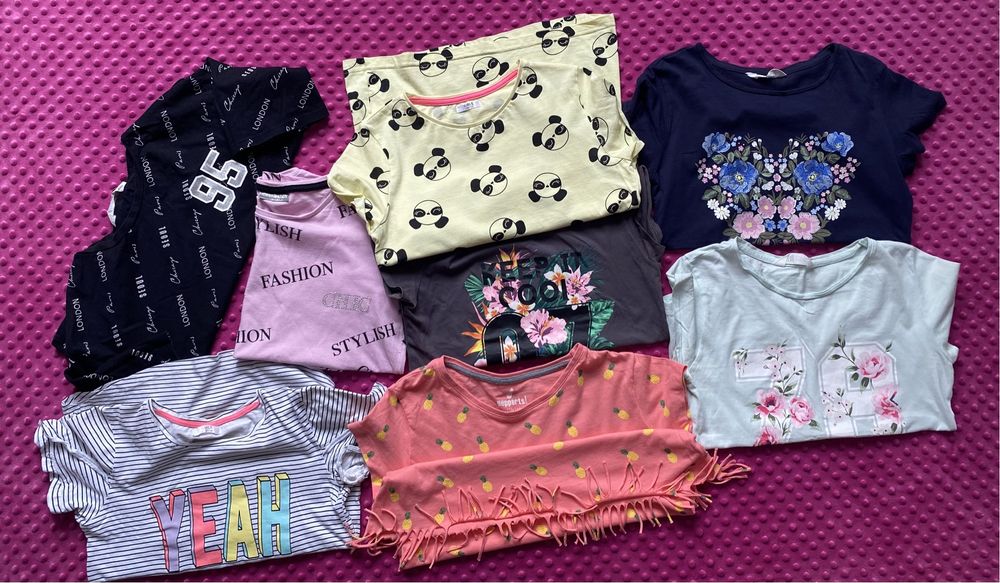 Paka 158/164; bluzki, spodenki, kombinezon, bluza, koszula, spódniczka