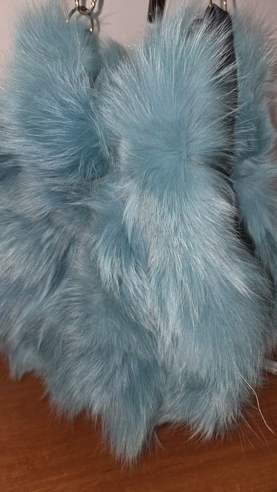 Torebka włoska Flo Clo futro królik