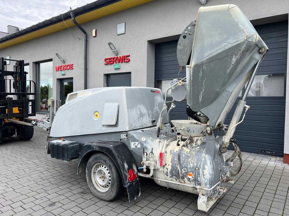 Mixokret pompa do betonu mixman d4 bs z koszem 690 motogodzin