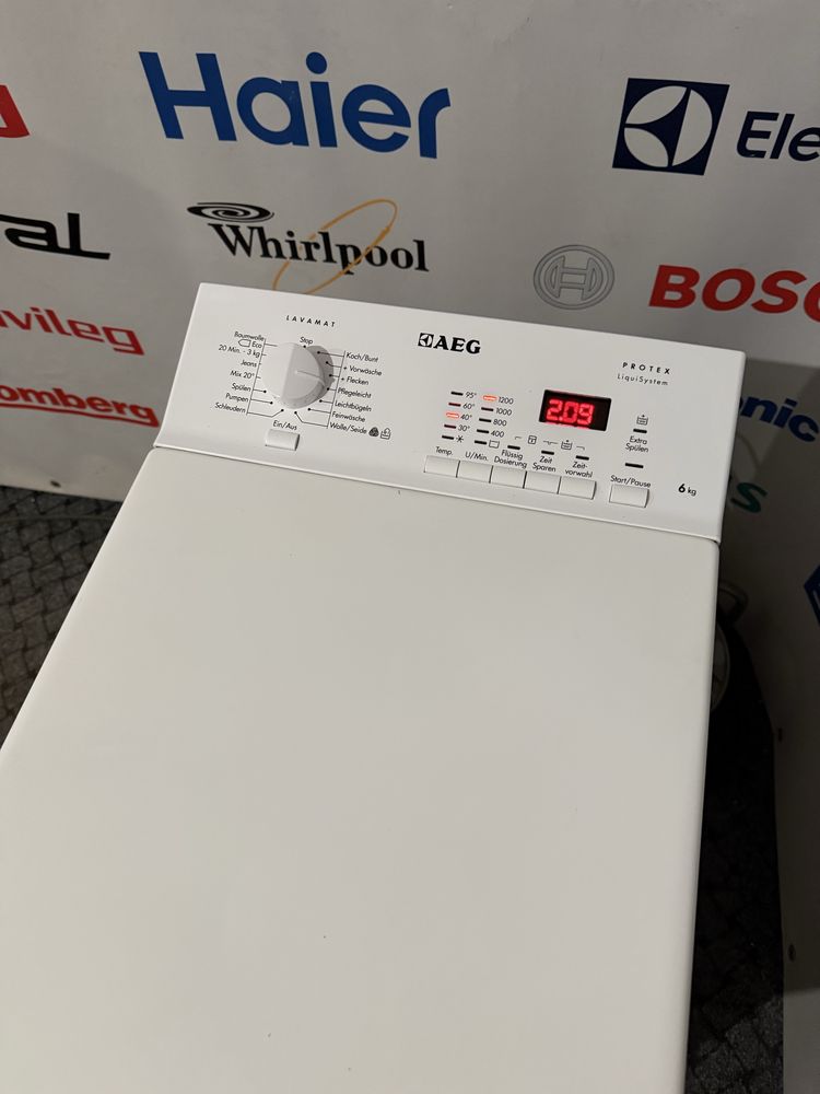 Пральна/ стиральная машина пралка вузька AEG Electrolux L62260TL 6кг