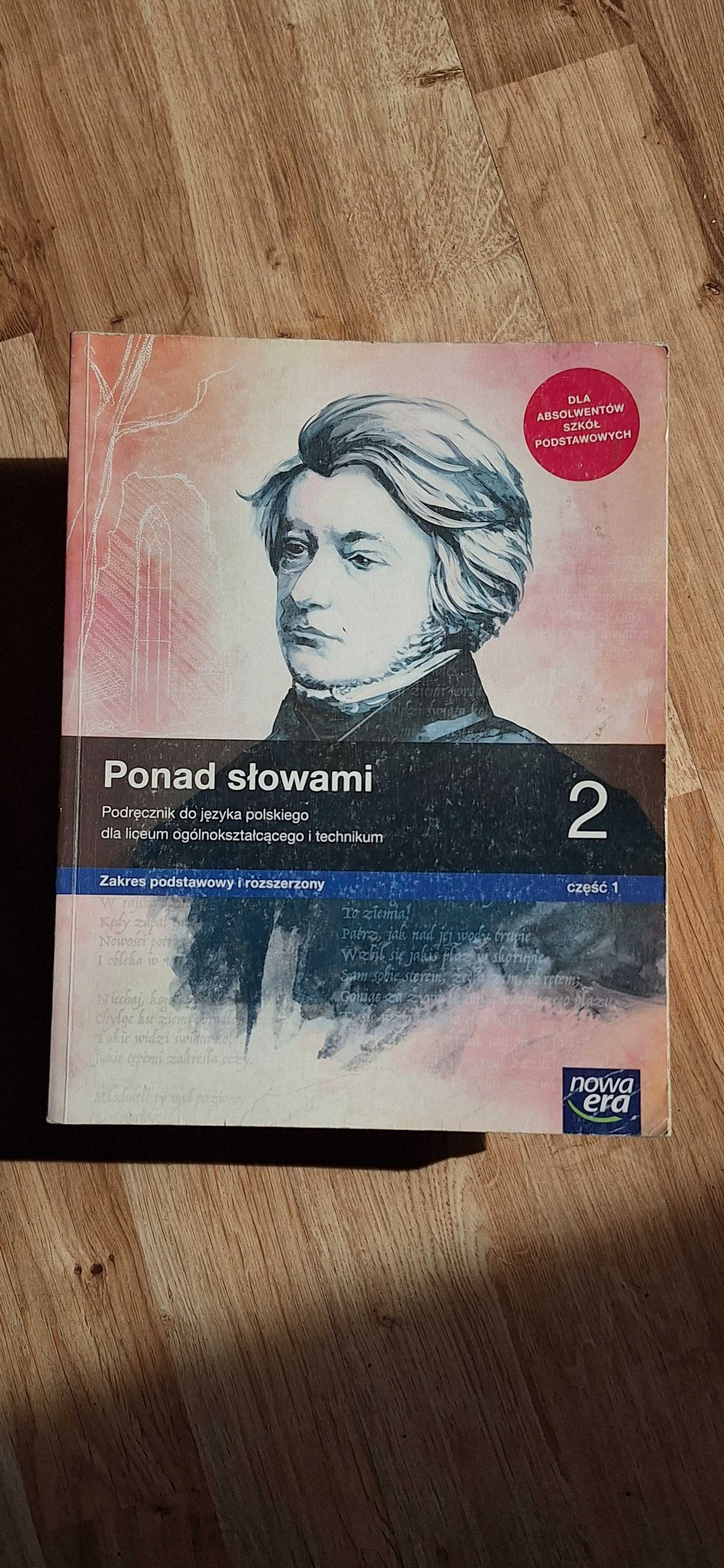 Podręcznik: Ponad słowami 2 cz. 1