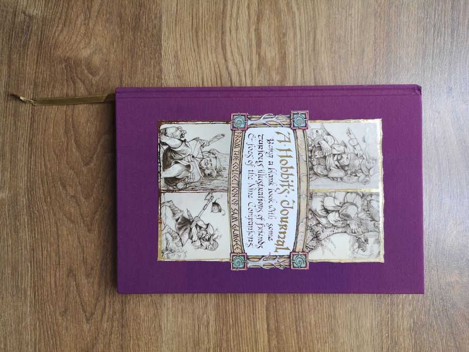 A Hobbit's Journal - caderno de apontamentos ilustrado