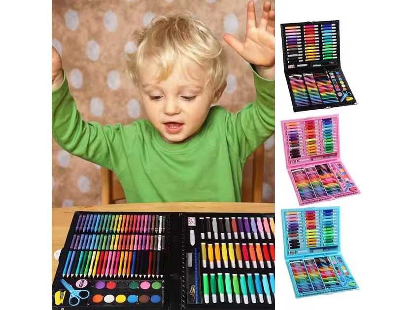 Дитячий набір для малювання Art Set на 150 предметів у валізі