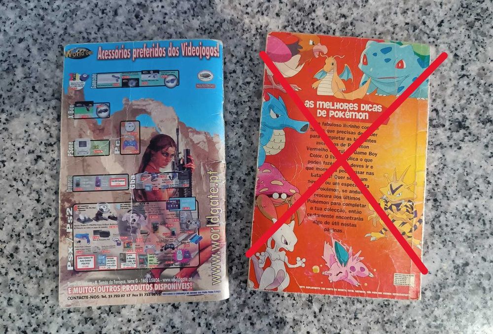 Guia Truques e Dicas - Pokemons Red and Blue, MGS 2, GTA Vice City