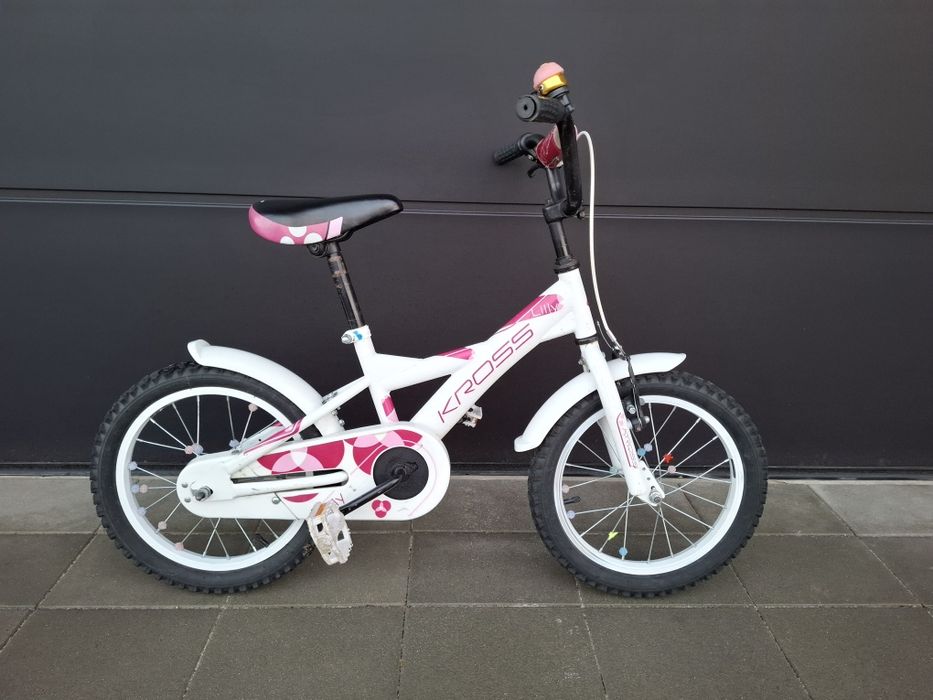 Kross lilly rower dla dziecka kola 16 cali. Polecam