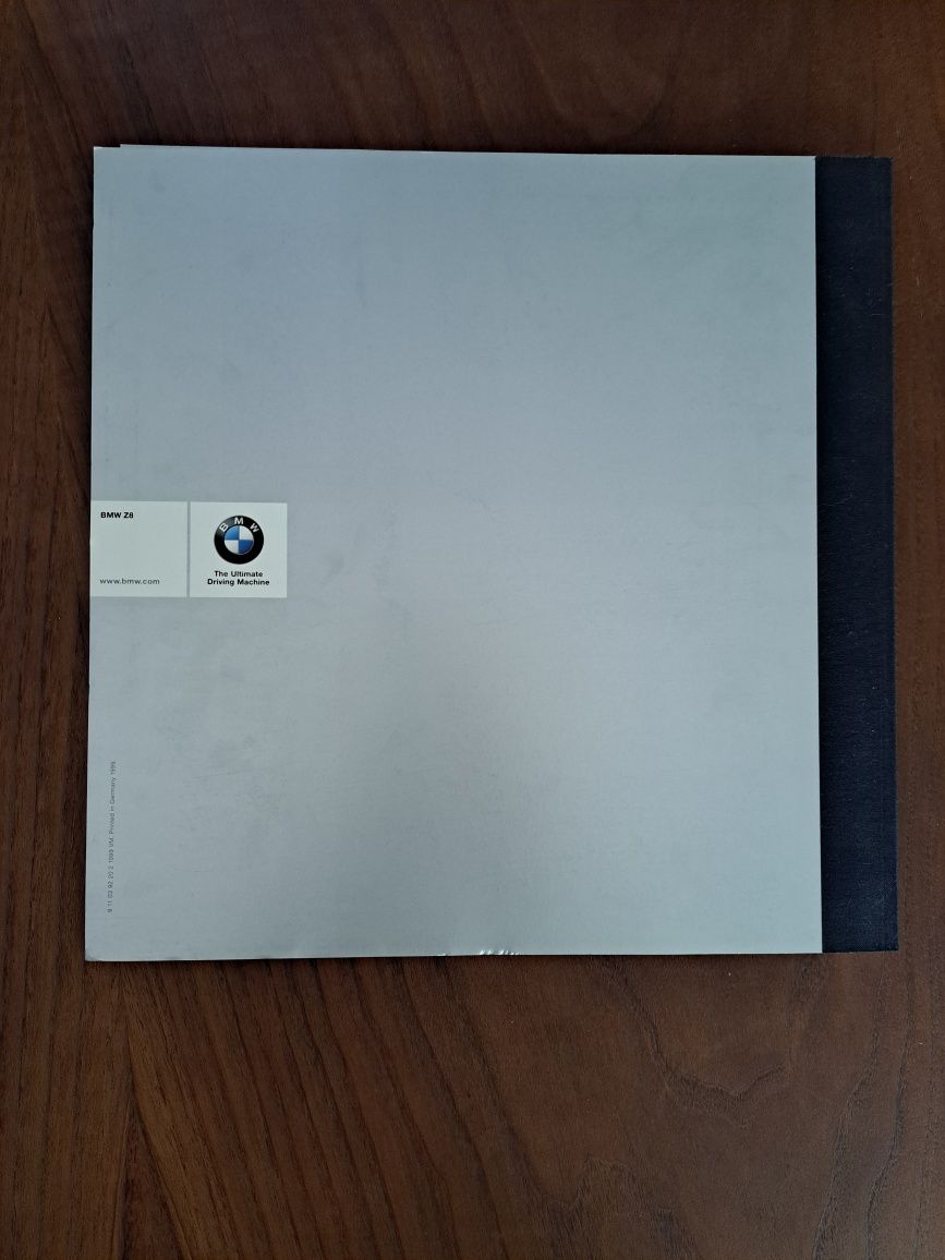 Catálogo BMW Z8.
