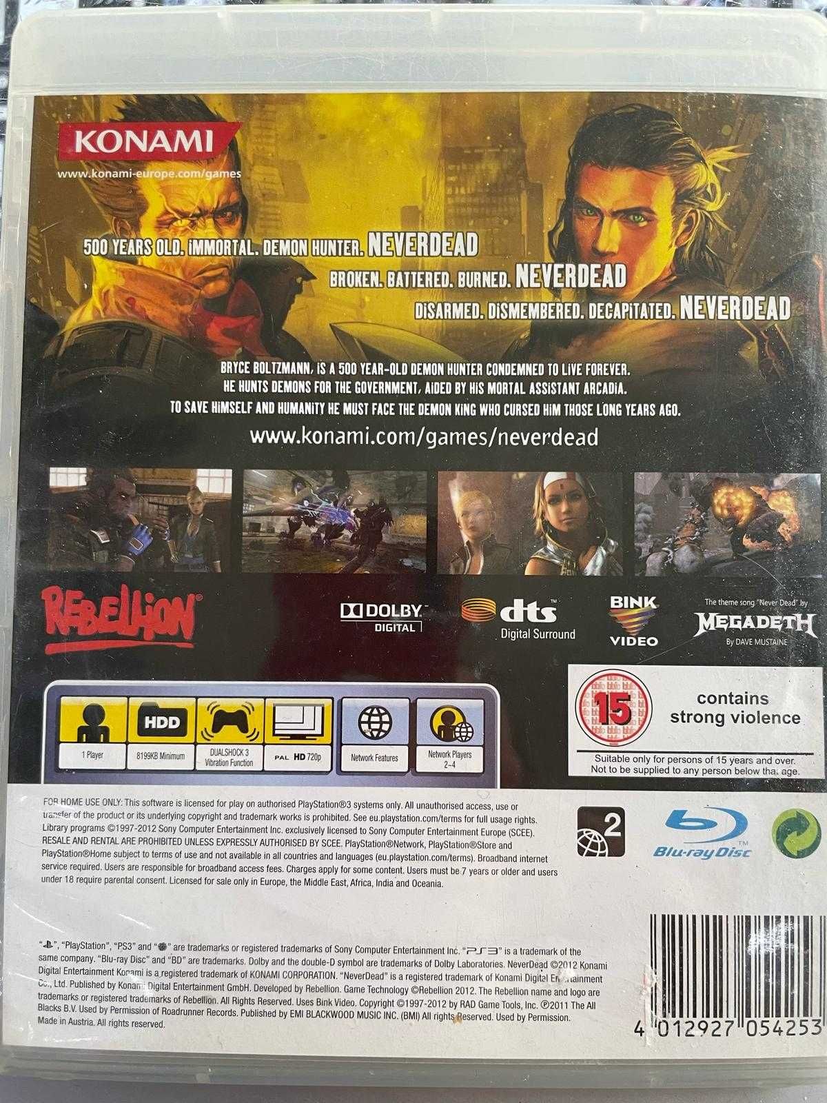 Playstation 3 - Never Dead - Sklep - Wolumen - Metro Wawrzyszew