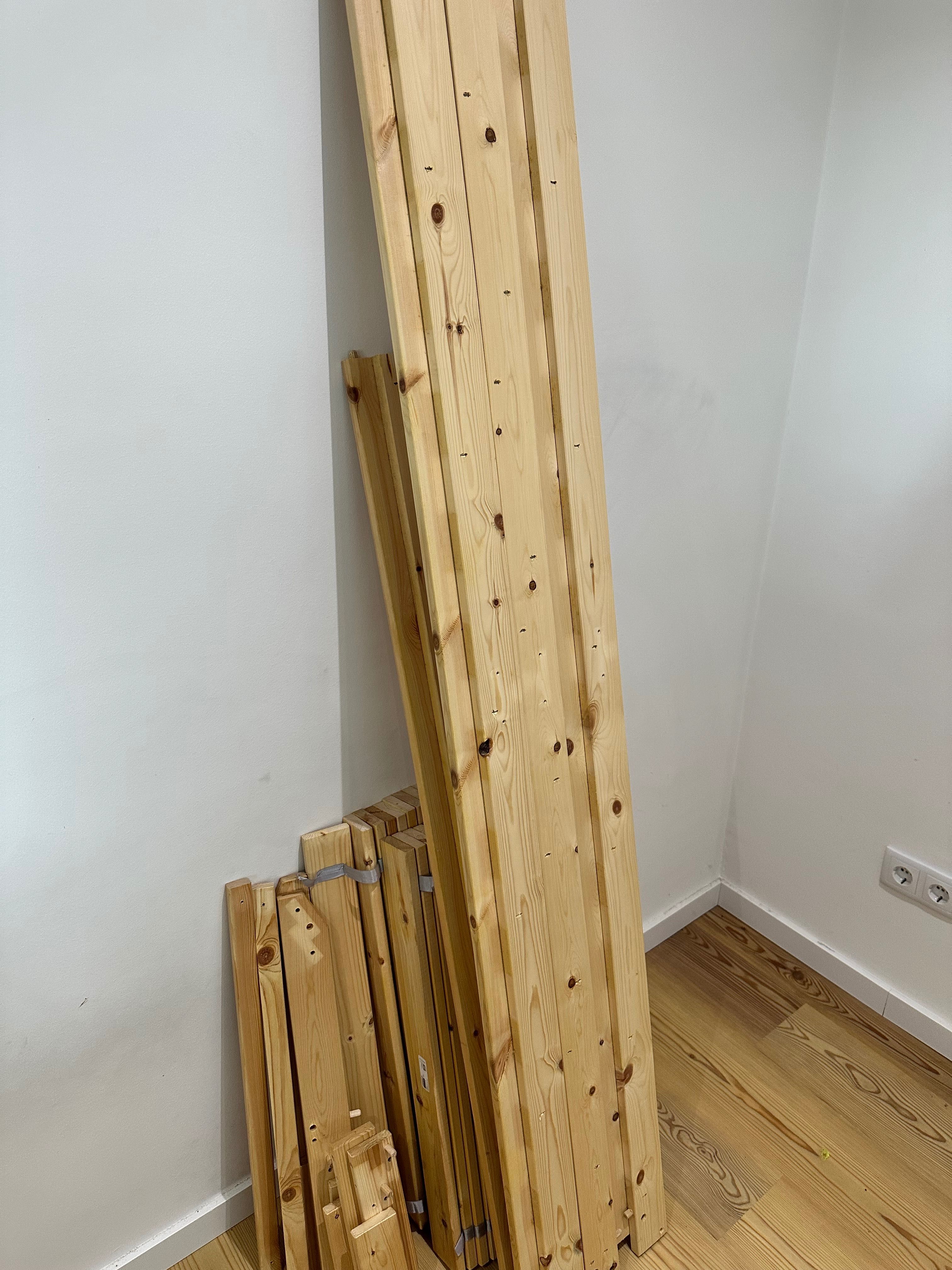 Cama Casal IKEA Neiden 200x140 + Colchão EMMA One [USADO]