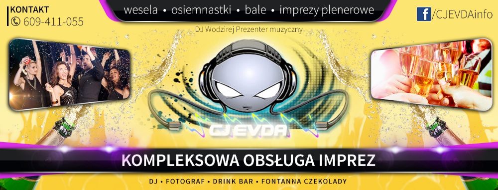 DJ na Wesele -18stkę - Urodziny - Ciężki Dym - Fotobudka - Napis LOVE