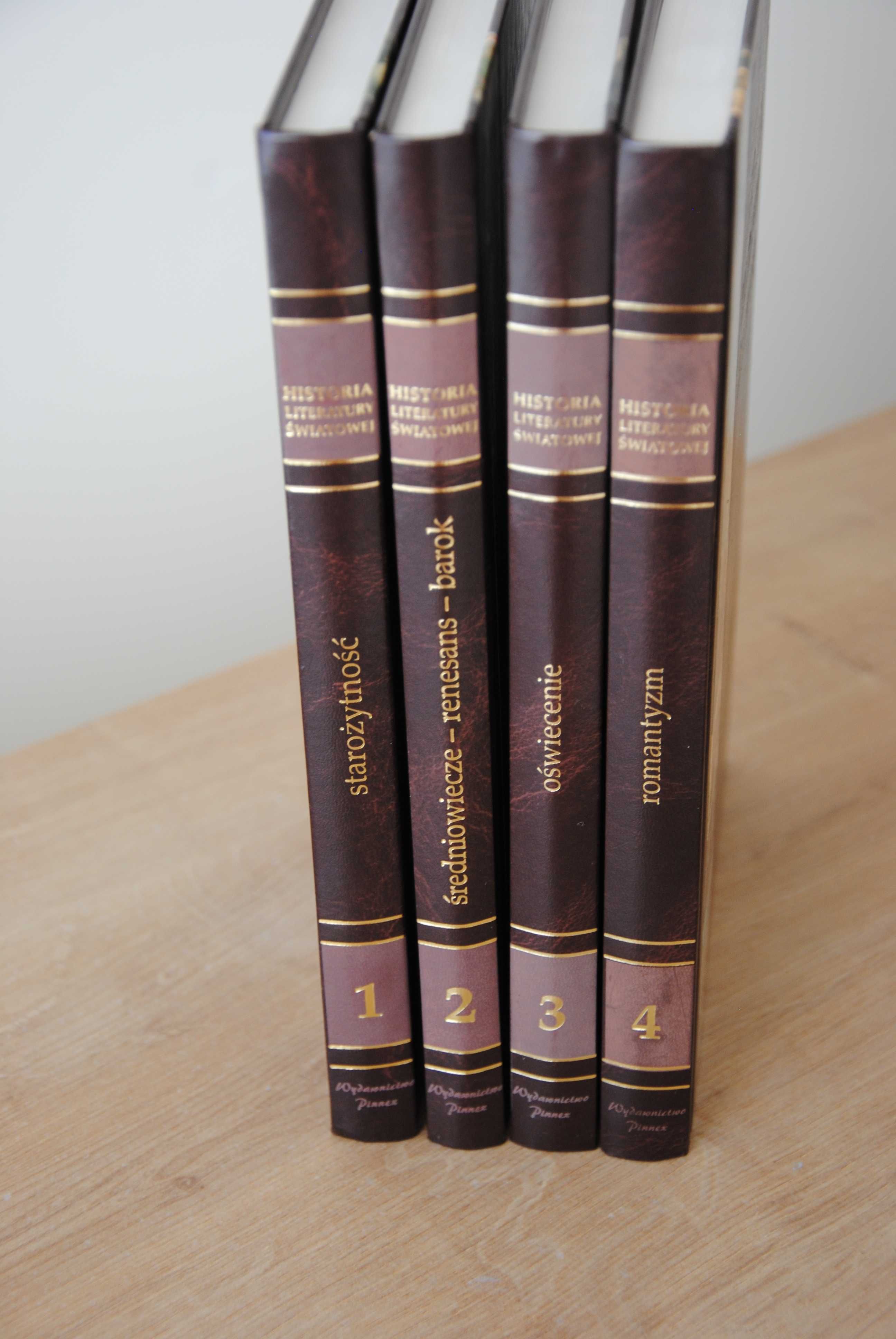 Historia Literatury Światowej  - cztery tomy